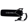 Microphone COMICA CVM-V30 LITE avec condensateur à motif polaire super-cardio de à motif polaire pour caméra Smartphone noir