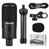 Microphone de bureau à condensateur TAKSTAR PC-K220USB micro USB cardio de alimenté par USB
