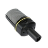 Microphone de Bureau avec Trépied Microphone de Podcast Studio Professionnel pour Laptop/PC (3, 5 mm Jack/2.1M-Câble) pour l