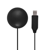 Microphone de bureau omnidirectionnel avec port USB pour ordinateur portable Ordinateur portable Micro haute sensibilité pour réunion vidéo Conférence Éducation à distance