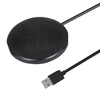 Microphone de conférence de bureau Micro à condensateur USB portable Microphone d
