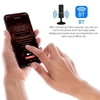 Microphone de diffusion USB sans fil Bluetooth avec webcam HD1080P pour iPhone / iPad / Mac / téléphone Android / tablette / PC