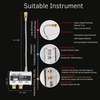 Microphone de guitare acoustique + Sound Hole Double capteur Système de transducteur de captage actif pour guitares folk