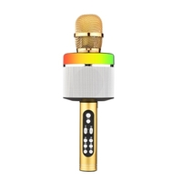Microphone karaoké sans fil BT Machine de haut-parleur de micro portable