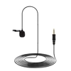 Microphone Lavalier Micro Omnidirectionnel Clip-on