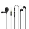 Microphone Lavalier Micro Omnidirectionnel Clip-on
