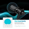 Microphone USB Micro à condensateur cardio de avec support de trépied Support anti-choc pour filtre anti-pop pour le streaming de jeux Podcasting Compatible avec PC portable Smartphone