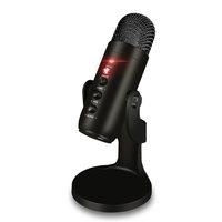 Microphone USB Ordinateur PC Micro Cardiod Pick-up Condenseur avec support Plug and Play Compatible avec Windows MacOS pour réunion Streaming Chant Enregistrement Podcasting Gaming