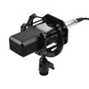 Microphone vocal à condensateur cardio de avec câble XLR 3 broches vers câble TRS 3, 5 mm