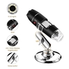 Microscope de poche portable Microscope numérique filaire 1000X avec interfaces USB + Micro USB Adaptateur de type C à 8 lumières LED