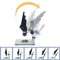 Microscope numérique G1200 Grand écran couleur de 7 pouces