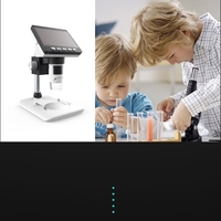 Microscope numérique LCD de bureau portable inskam307