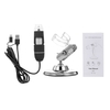 Microscope numérique portatif 50X à 1000X Zoom HD Microscope 3 en 1 USB Magnifier 8 LED Black