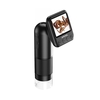 Microscope numérique portatif de 2 mégapixels grossissement 12-24X Microscope intérieur extérieur photo vidéo microscope de prise de vue 6 lumières LED microscope à écran réglable à angle de 75 ° pour enfants adultes