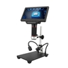 Microscope vidéo à écran LCD de 7 pouces avec carte TF 32 Go Microscope et télescope 1200X 1080P (sans adaptateur)