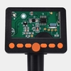Microscope vidéo 4, 3 pouces 1080P Wifi 1000X,  microscope et télescope avec support en alliage d