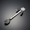 Mignon Chat Cuillère Longue Poignée Mini Couverts Café En Acier Inoxydable Potable Assaisonnement Outils Suspendus Cuillère À Café Cuisine Gadget 11.8 * 1.8 cm Cuillères à Dessert De Crème Glacée