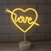 Mignon Design veilleuse à côté de la lampe 3 * AA à piles USB alimenté Portable pour la décoration de la maison déco cadeau d