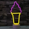 Mignon Design veilleuse à côté de la lampe 3 * AA à piles USB alimenté Portable pour la décoration de la maison déco cadeau d