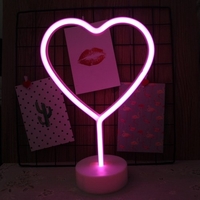 Mignon Design veilleuse à côté de la lampe 3 * AA à piles USB alimenté Portable pour la décoration de la maison déco cadeau d