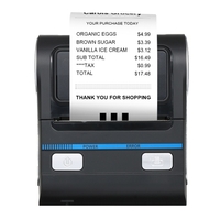 Milestone MHT-P8001 Portable 80mm imprimante thermique BT + USB double mode connexion intégré Rechargeable batterie au Lithium prise britannique