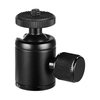 Mini adaptateur de tête de trépied en métal rotule en alliage d