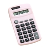 Mini calculatrice mignonne 8 chiffres affichage solaire et batterie double puissance calculatrice électronique portable outil de comptabilité pour les élèves des écoles enfants bureau maison
