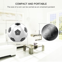 Mini caméra de style football 1920 * 1080P HD caméra portable USB rechargeable pour la sécurité extérieure intérieure de bureau à domicile
