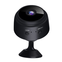 Mini caméra maison Surveillance caméra bidirectionnelle voix et appel vidéo infrarouge Vision nocturne détection de mouvement pour la maison voiture intérieur extérieur sécurité