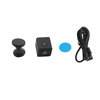 Mini caméra portable haute définition 1080P/30fps Smart WiFi Caméra de sécurité sans fil Vision nocturne Détection de mouvement avec support de base de conception magnétique pour la sécurité à domicile Exercices extérieurs Surveillance des enfa