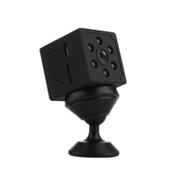 Mini caméra sans fil HD 1080P avec support magnétique Détection de mouvement Vision nocturne Prise de vue grand Angle Compact pour bureau à domicile en plein air