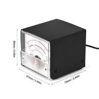 Mini compteur de puissance SWR pointeur de compteur externe wattmètre recevoir compteur d