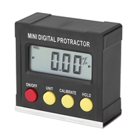 Mini-compteur numérique à inclinomètre numérique 360 ° avec boîtier électronique