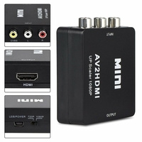 Mini convertisseur de haute définition réglable 720P / 1080P de transformateur de charge portatif USB