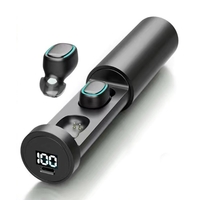 Mini écouteurs intra-auriculaires BT avec réduction du bruit des basses profondes