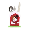 Mini Couverts de Noël Porte-couverts Mini Père Noël Porte-couverts Couvertures de bonbons
