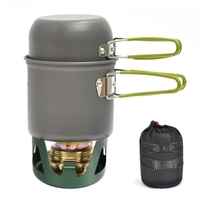 Mini cuisinière à alcool pour marmite pour camping en plein air,  randonnée pédestre,  pêche