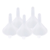Mini entonnoirs en plastique entonnoir de transfert liquide 31mm / 1.22in de diamètre résistant aux acides et aux alcalis pour l