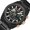 MINI FOCUS classique hommes montre à Quartz chronographe analogique montre-bracelet d