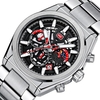 MINI FOCUS classique hommes montre à Quartz chronographe analogique montre-bracelet d