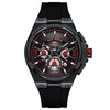 MINI FOCUS MF0402G élégant hommes montre à Quartz multifonctionnel affaires décontracté montre-bracelet 30M étanche/calendrier/lumineux/heure-minute-seconde affichage