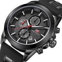 MINI FOCUS Mode Lumineux Quartz Homme Montre Étanche Silicone Bande Hommes Casual Montre-Bracelet Chrono Sports Style + Boîte