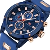 MINI FOCUS Mode Lumineux Quartz Homme Montre Étanche Silicone Bande Hommes Casual Montre-Bracelet Chrono Sports Style + Boîte
