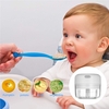 Mini hachoir à ail électrique trancheur de nourriture Portable hachoir à ail mélangeur robot culinaire pour poivre Chili légumes noix viande 100ML rechargeable USB