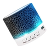 Mini haut-parleur 7 couleurs lumières petit haut-parleur sans fil BT haut-parleur portable rechargeable pour les voyages à l