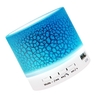 Mini haut-parleur 7 couleurs lumières petit haut-parleur sans fil BT haut-parleur portable rechargeable pour les voyages à l