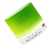 Mini haut-parleur 7 couleurs lumières petit haut-parleur sans fil BT haut-parleur portable rechargeable pour les voyages à l