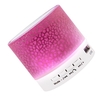 Mini haut-parleur 7 couleurs lumières petit haut-parleur sans fil BT haut-parleur portable rechargeable pour les voyages à l