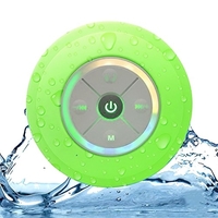 Mini haut-parleur de douche BT sans fil IPX4 Haut-parleurs portables étanches