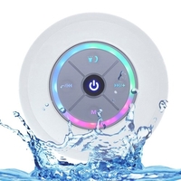 Mini haut-parleur de douche BT sans fil IPX4 Haut-parleurs portables étanches